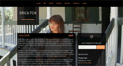 Desktop Screenshot of ericafox.com